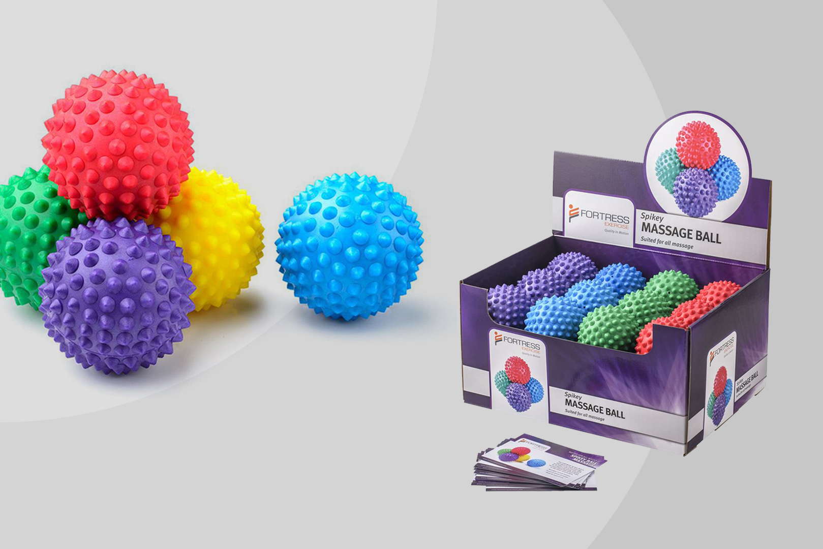 Fortress Hard Spikey Ball: The Ultimate Self-Massage Tool for Healthcare Professionals